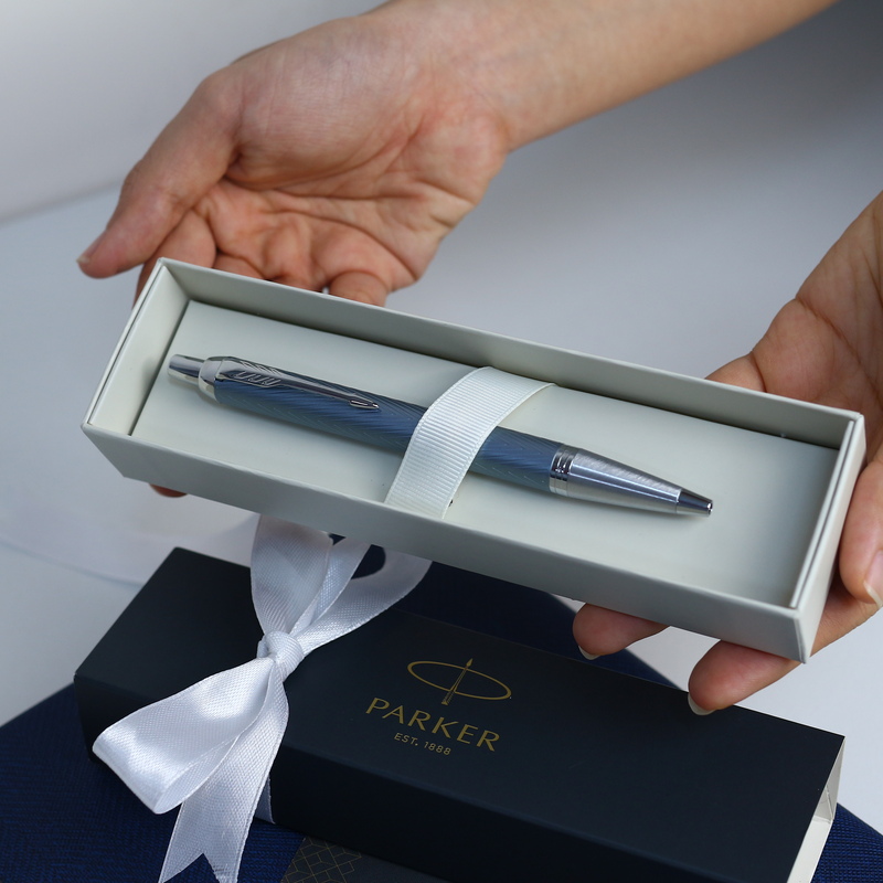 Bút Bi Parker IM PRM X-Blue Grey CT GB-2143645 12 bút bi Parker IM PRM X-Blue Grey CT GB-2143645