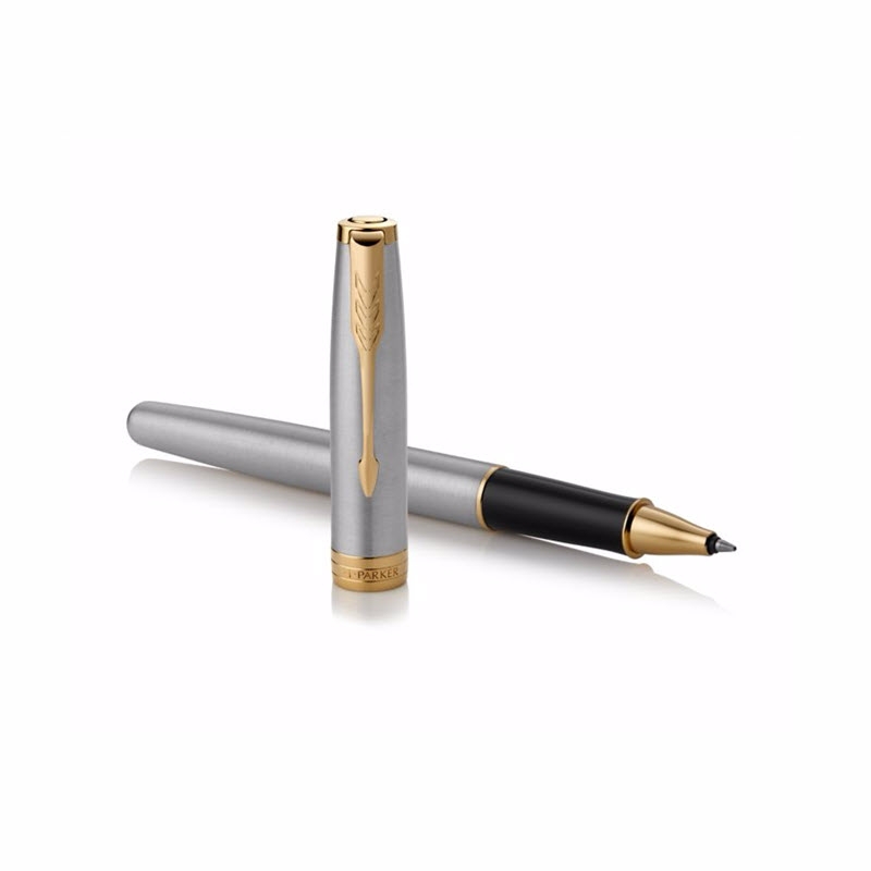 Bút Lông Bi Parker Sonnet X-ST Steel GT TB-1950800 4 Bút Lông Bi Sonnet X-ST Steel GT TB-1950800