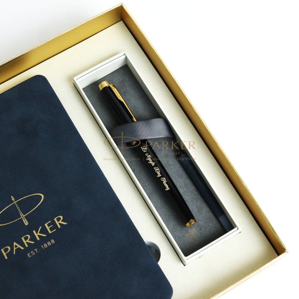 Mẫu bút máy Parker IM Black GT TB4-1975595 dành cho sếp nam lãnh đạo 