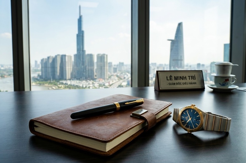 Ai Nên Dùng Bút Ký Cao Cấp? Bút Ký Cao Cấp Không Chỉ Dành Riêng Cho Giới Tinh Hoa 2 su ket hop hoan hao giua but ky cao cap so tay va dong ho tao nen phong thai dinh dac quyen luc cho nguoi su dung