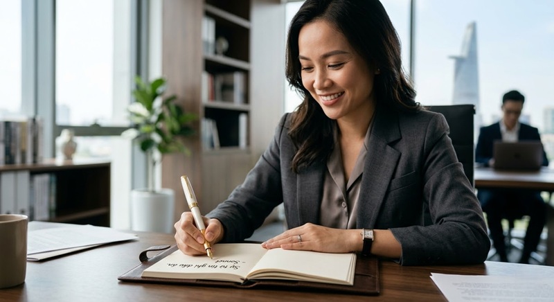 Bút Ký Có Giúp Chữ Đẹp Hơn Không? Sự Thật Về Nét Chữ Hoàn Hảo 3 trọng lượng cân bằng hoàn hảo của bút ký kim loại giúp ổn định cổ tay, tạo ra những nét ký dứt khoát và uy lực