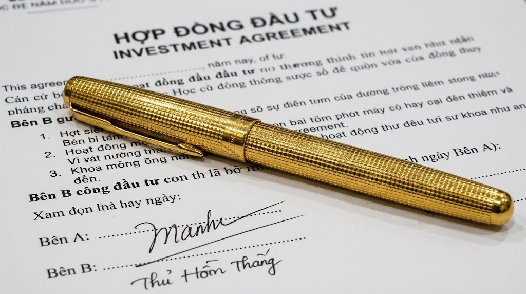 lựa chọn dòng bút tương xứng với quy mô hợp đồng sẽ giúp bạn ghi điểm tuyệt đối về sự chuyên nghiệp và tinh tế trong mắt đối tác