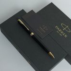 Bút Bi Parker Sonnet Black Lacquer GT Ballpoint Pen 1931497