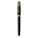 Bút Lông Bi Parker Sonnet X-Black GT TB-1950787 Mạ Vàng 18K - Ảnh 2