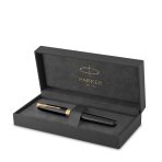 Bút Lông Bi Parker Sonnet X-Black GT TB-1950787 Mạ Vàng 18K - Ảnh 4