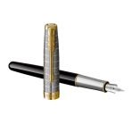Bút Máy Cao Cấp Parker SON Metal Black GT18k GB-2119784 - Mạ vàng 18K