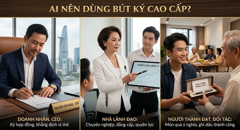 ai nên dùng bút ký cao cấp