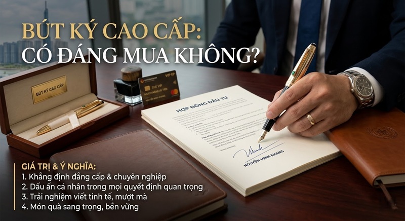 bút ký cao cấp có đáng mua không