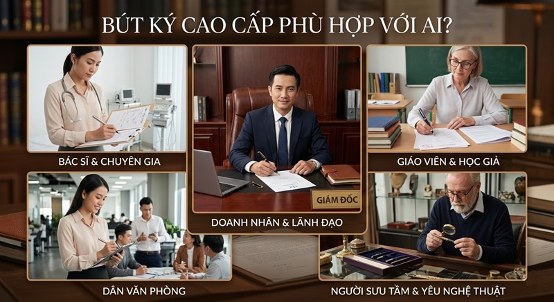 bút ký cao cấp phù hợp với ai