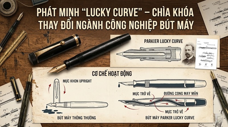 phát mnh lucky curve chìa khóa thay đổi ngành công nghiệp bút máy