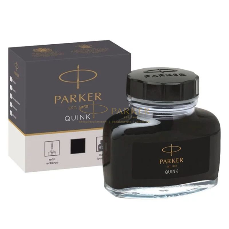 Mực Bút Máy PARKER Đen-1950375 (3501179503752) - Butparker.com.vn