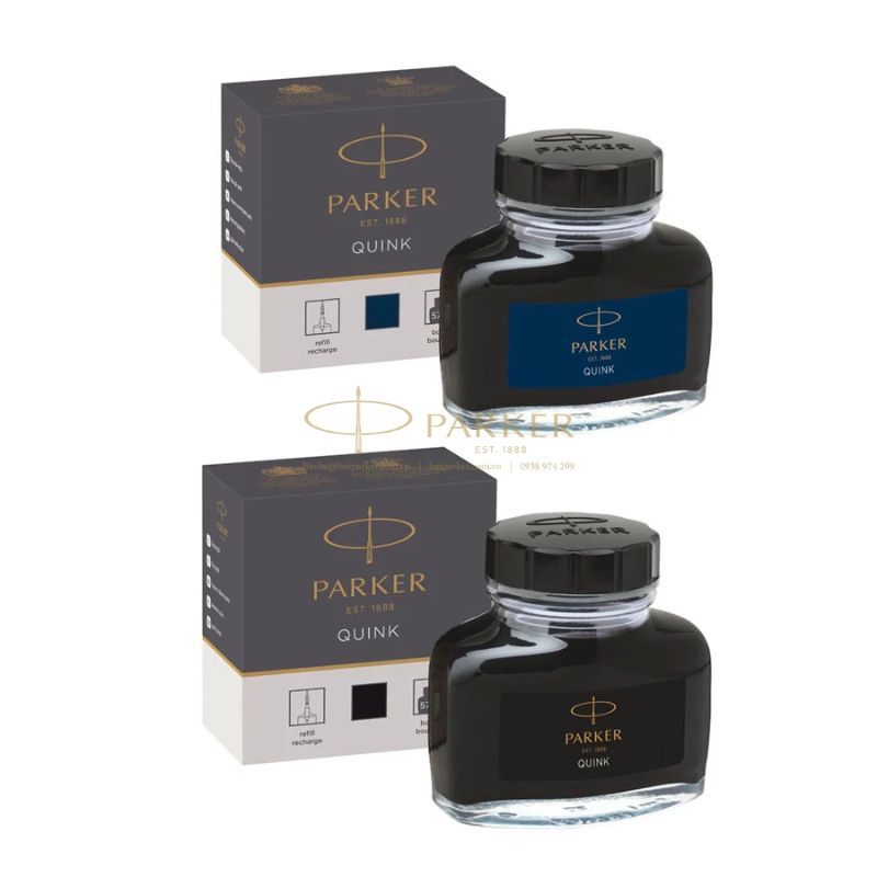 Mực Bút Máy Quink Cao Cấp PARKER - Butparker.com.vn