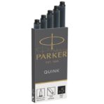 Ống Mực Parker Đen Hộp 5-1950382 (3501179503820) - Butparker.com.vn