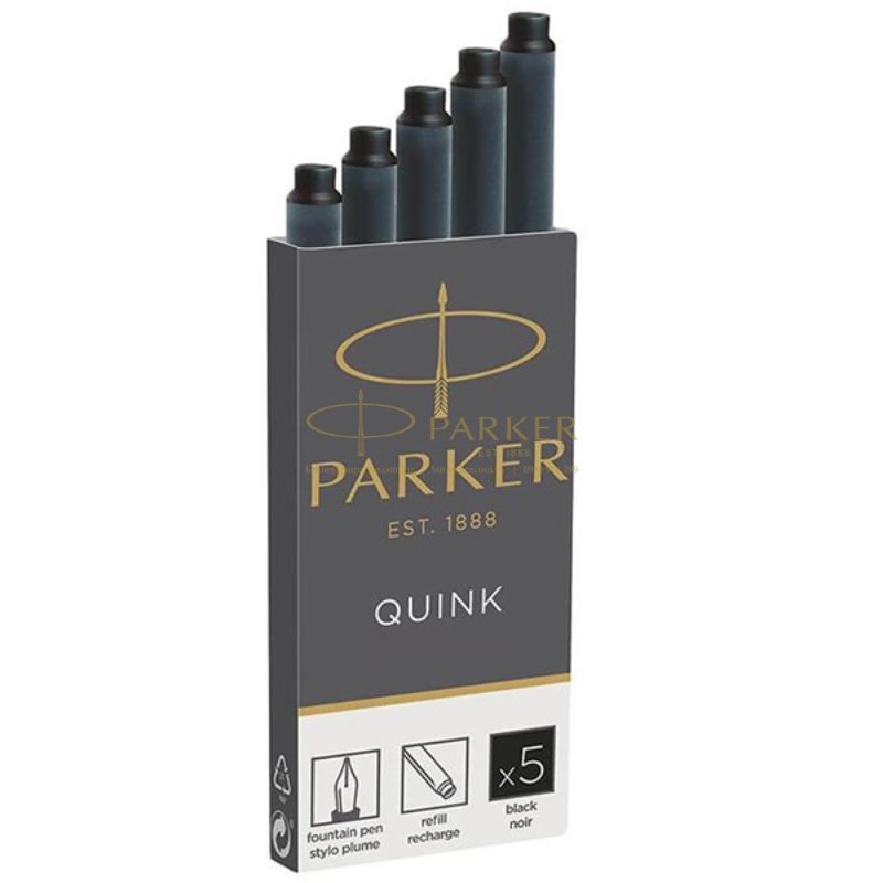 Ống Mực Parker Đen Hộp 5-1950382 (3501179503820) - Butparker.com.vn