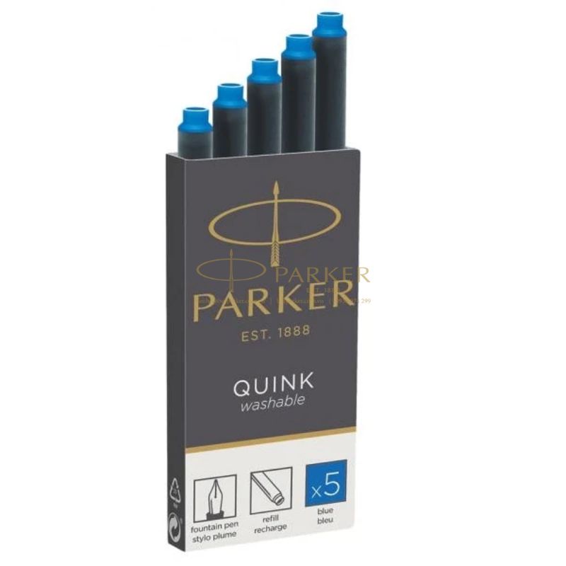 Ống Mực Parker Xanh Hộp 5-1950384 (3501179503844) - Butparker.com.vn