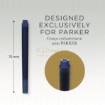 Ống Mực Parker Xanh Vỉ 5-1950403 - Ảnh 3