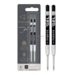 Ruột Bút Gel Parker Đen M Vỉ 2-2136231 (3026981362316) - Butparker.com.vn